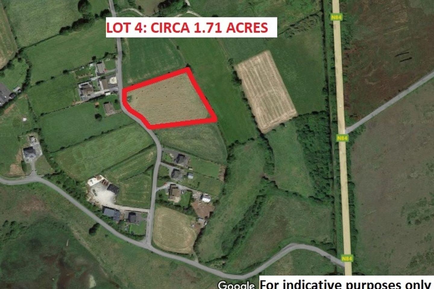 Lot 4 - circa 1.71 acres at Mace, Corrandulla, Co. Galway