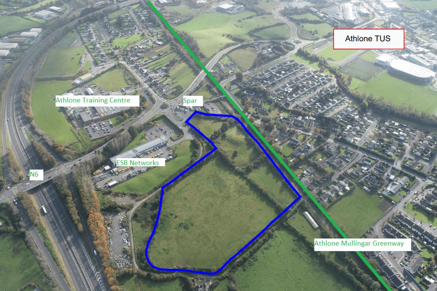 The Green Quarter, Athlone, Westmeath, N370000