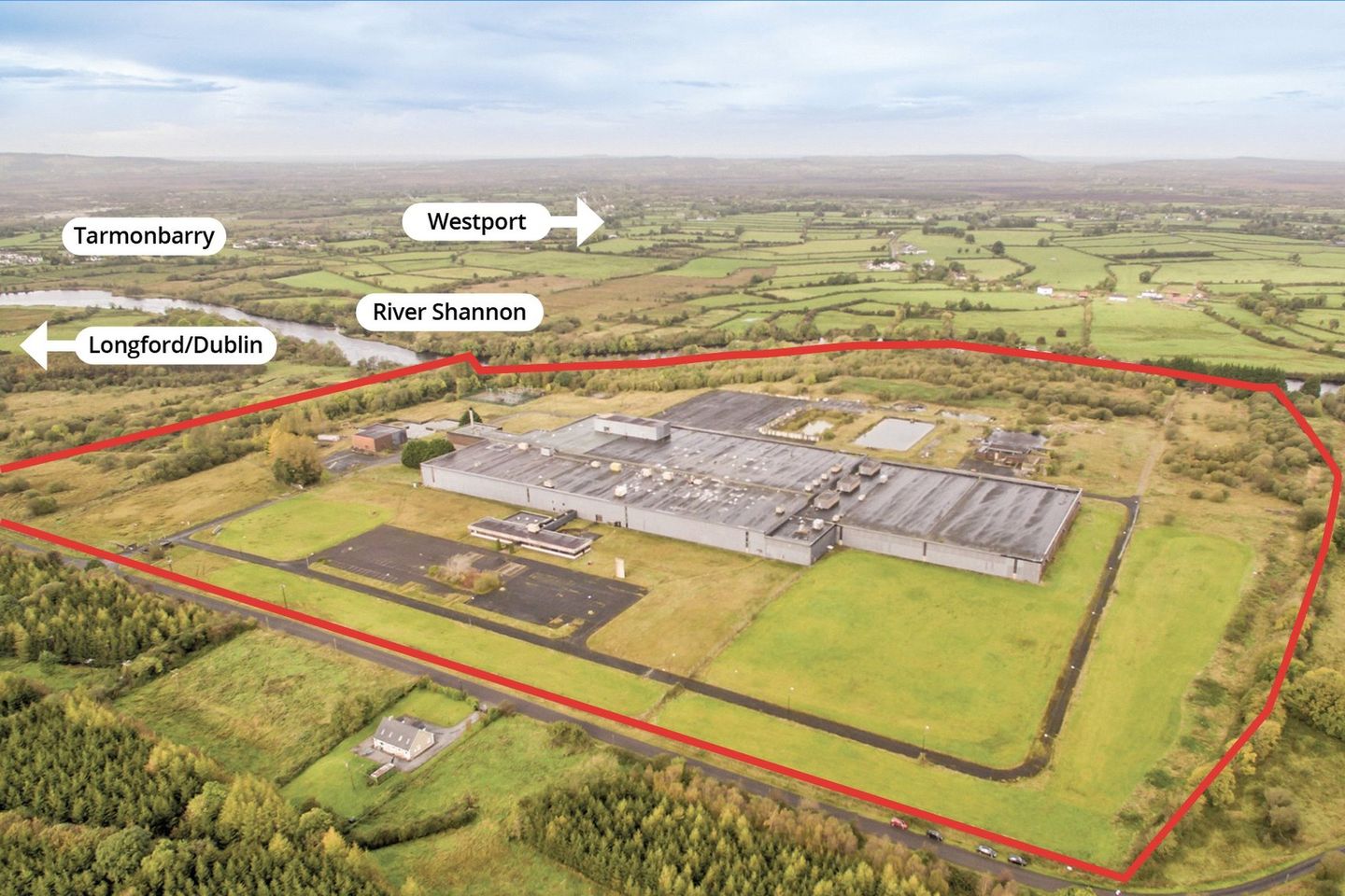 Industrial Redevelopment, Fisherstown, Clondara., Tarmon, Tarmonbarry, Co. Longford