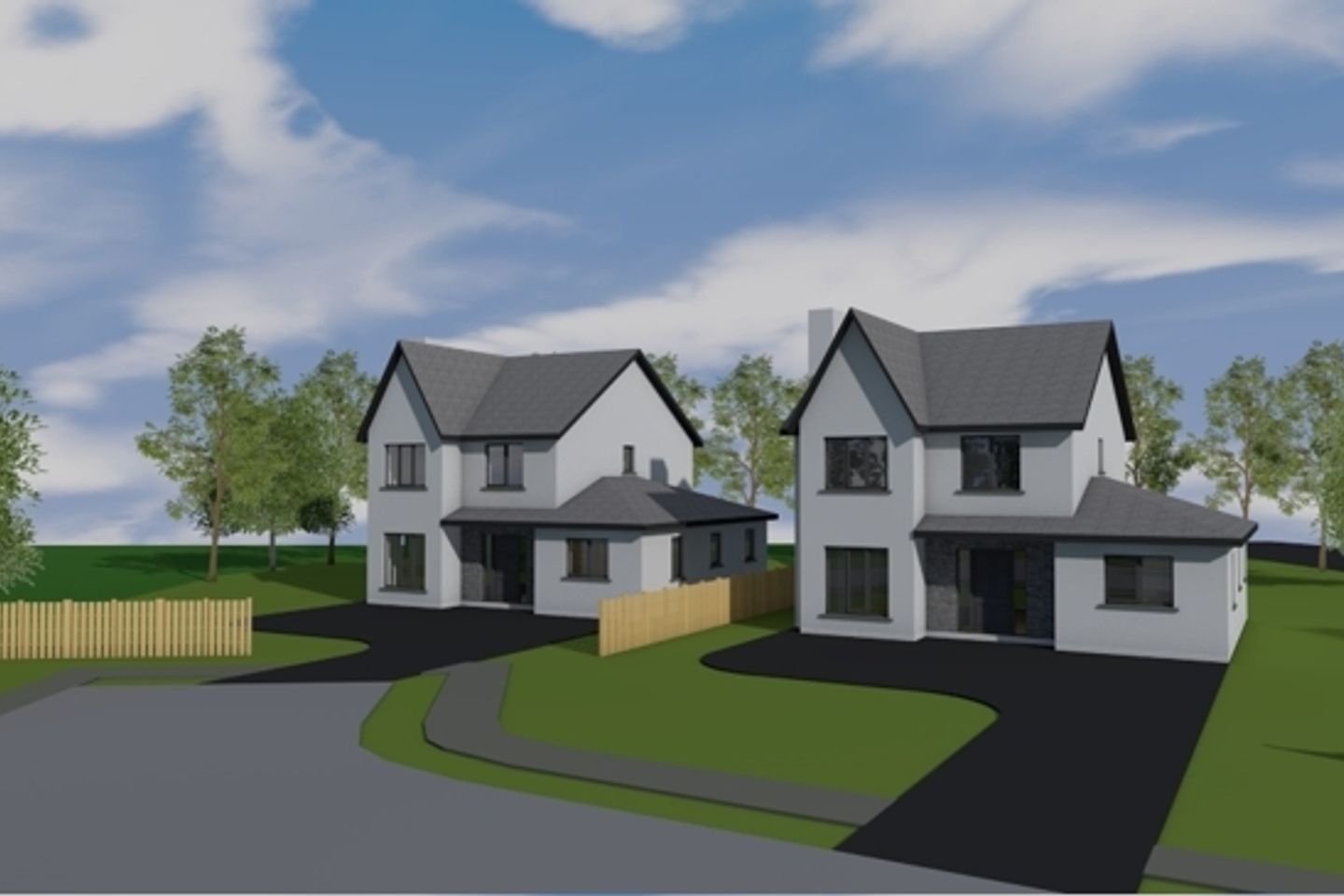 4 Bed A Rated Detached Home, 4 Bed A Rated Detached Home, Old Forest, Final Stage Of Development, Bunclody, Co. Wexford, Y21CX9R