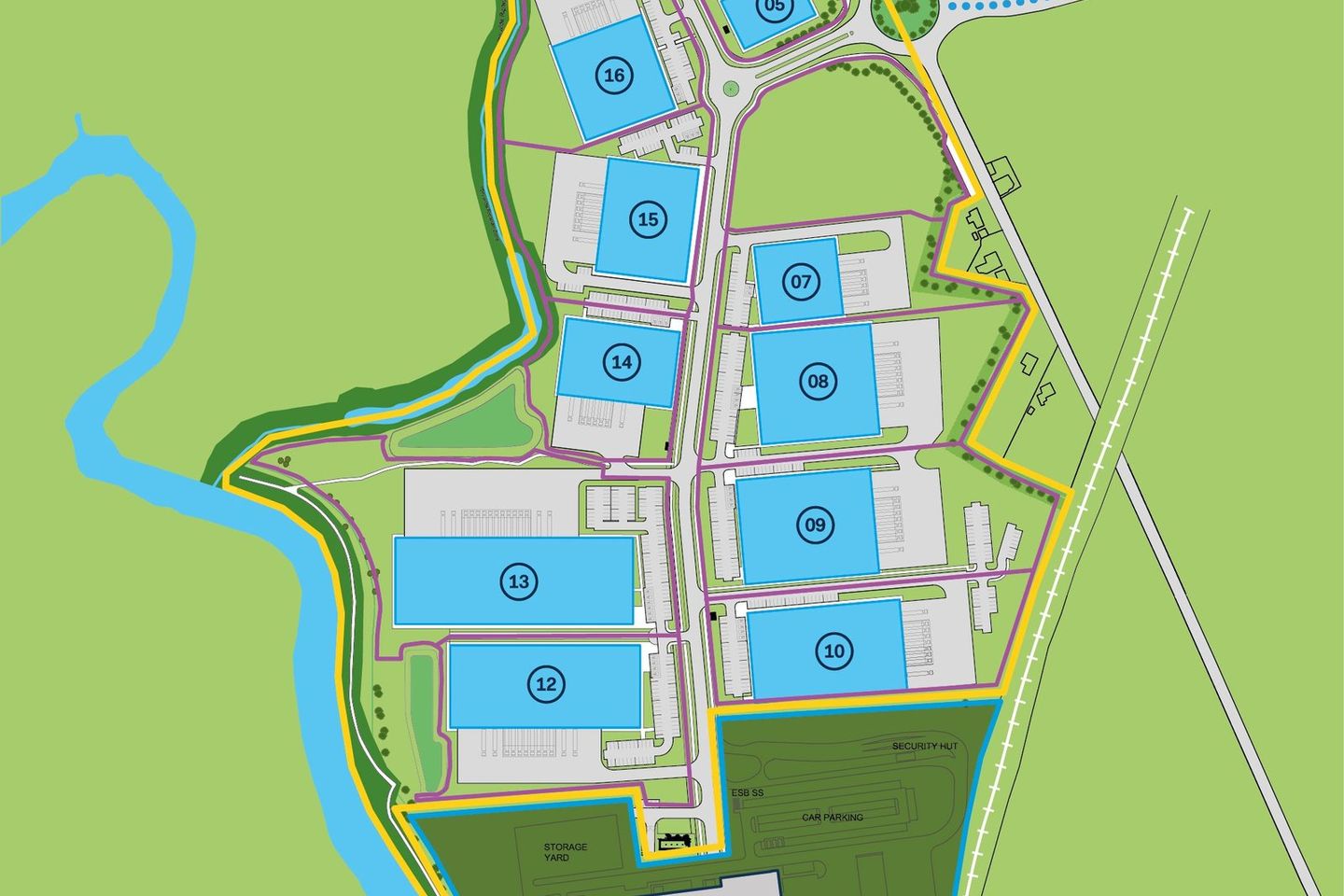 54 acres at Dundalk North , Dundalk North Business Park, Armagh Road, Dundalk, Co. Louth