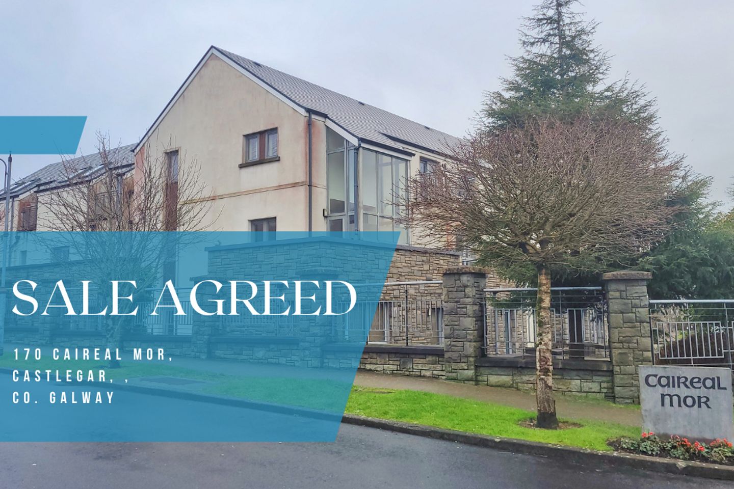 Apartment 170, Cairéal Mór, Headford Road, Co. Galway, H91C667 is for