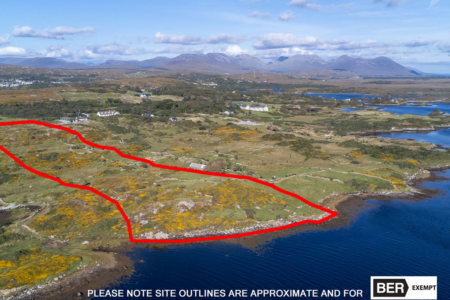 Circa 7 Acres Of Ground With Sea Frontage And Full Planning Permission Located At Faul, Clifden, Co. Galway