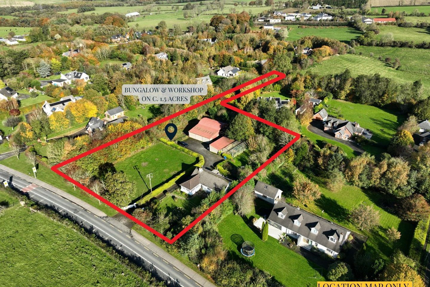 Residence on c. 1.5 Acres, 0.60 HA., Eadestown, Naas, Co. Kildare, W91XV02