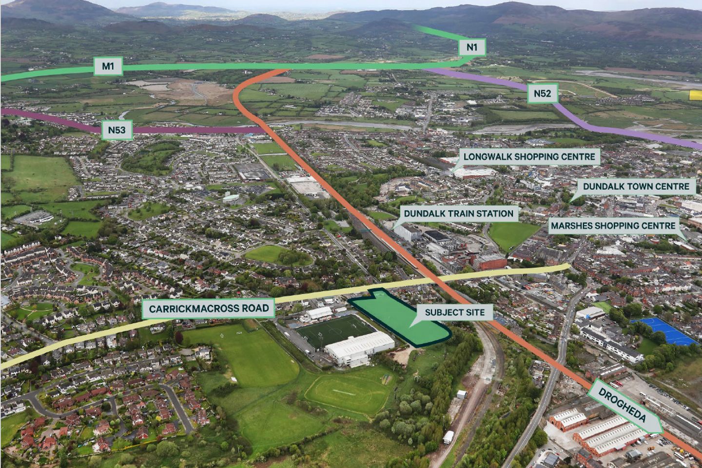 Commercial property for sale in Lands at Carrickmacross Road, Dundalk