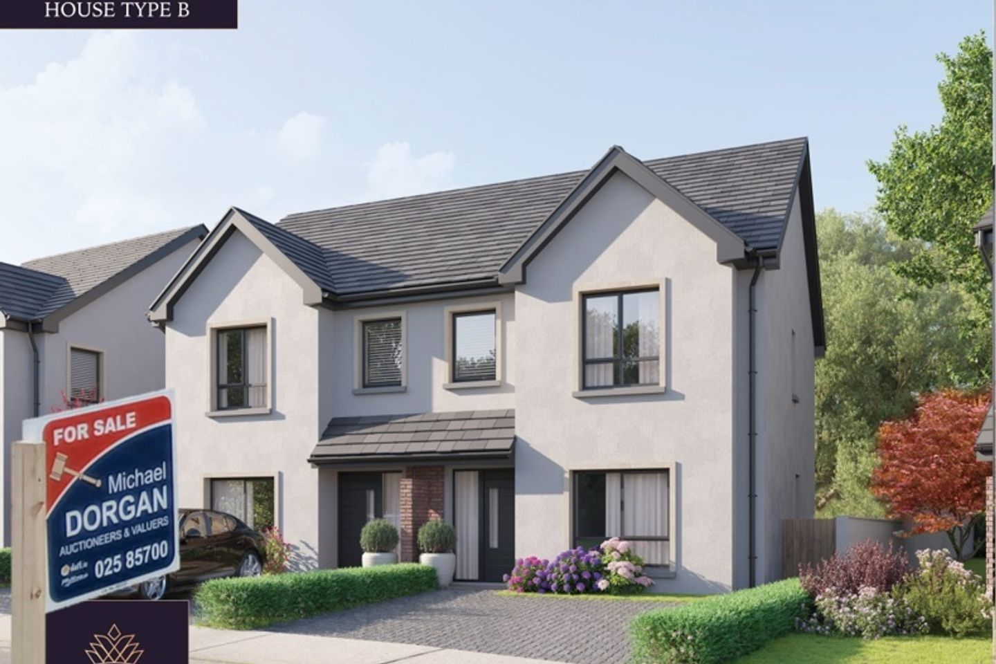 4 Bed semi detached, Moin Na Ri, Moin Na Ri, Monadrishane, Kilworth, Co. Cork