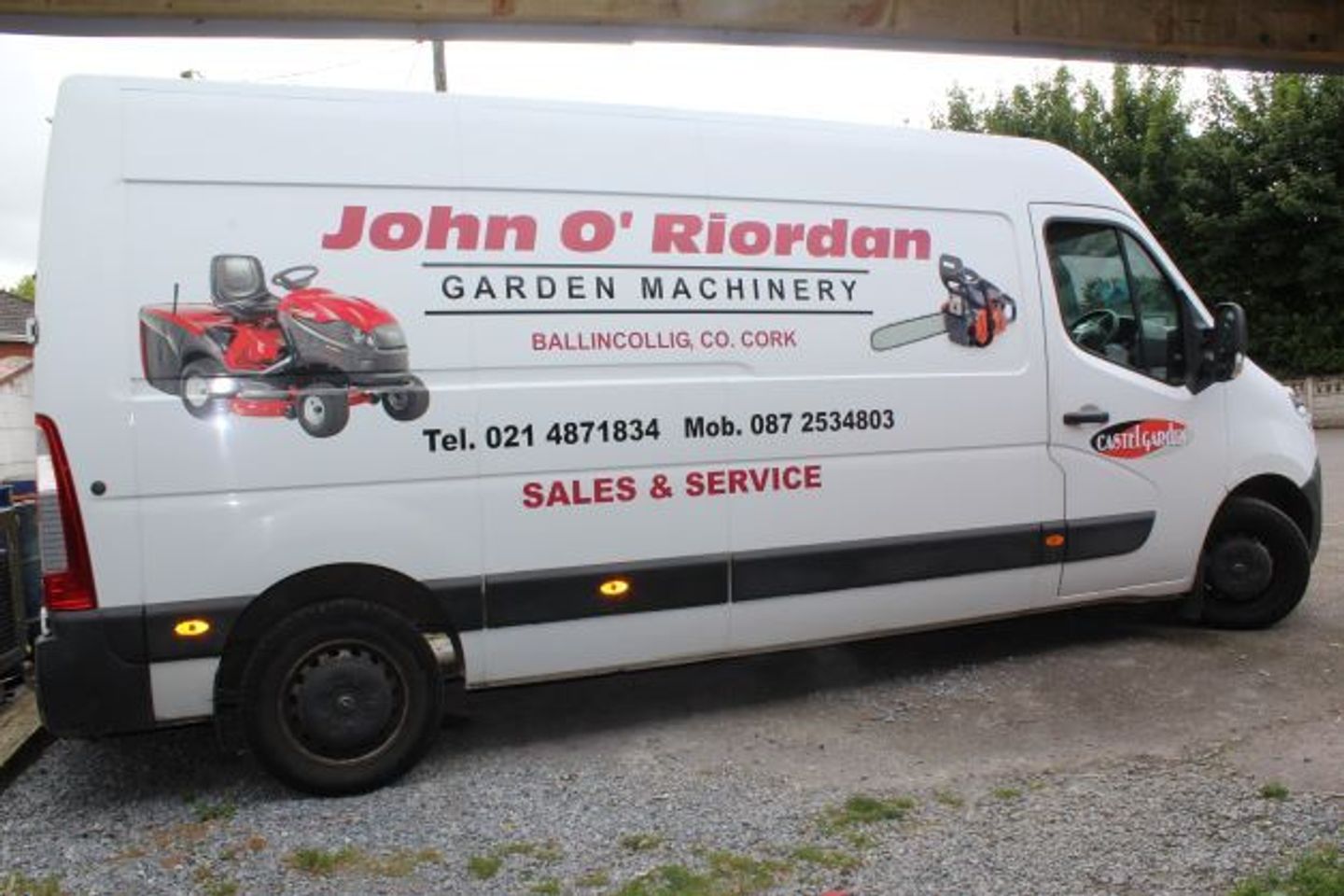 o Riordan Garden Machinery, Coolroe, Ballincollig, Co. Cork