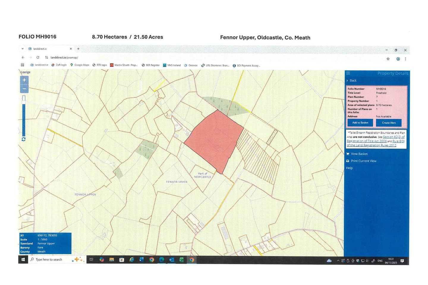 Fennor Upper, Oldcastle, Co. Meath