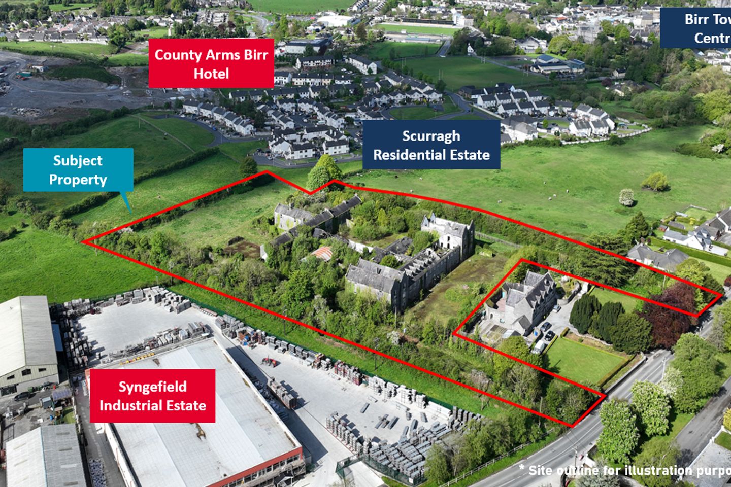 Commercial property for sale in Former Parsonstown Union Workhouse
