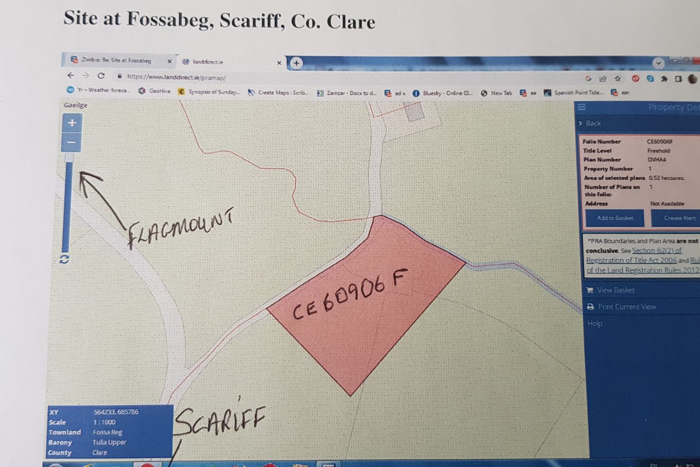 Fossabeg, Scarriff, Co. Clare