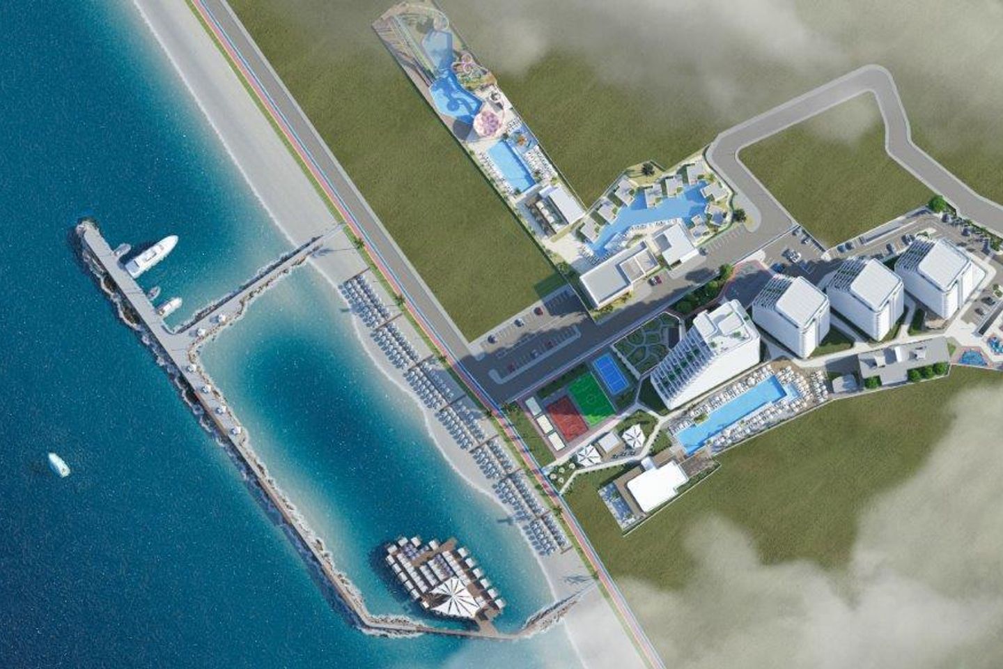 ALPCAN TOWERS KEY WEST UNITS FOR SALE IN GAZIVEREN NORTH CYPRUS, Iskele