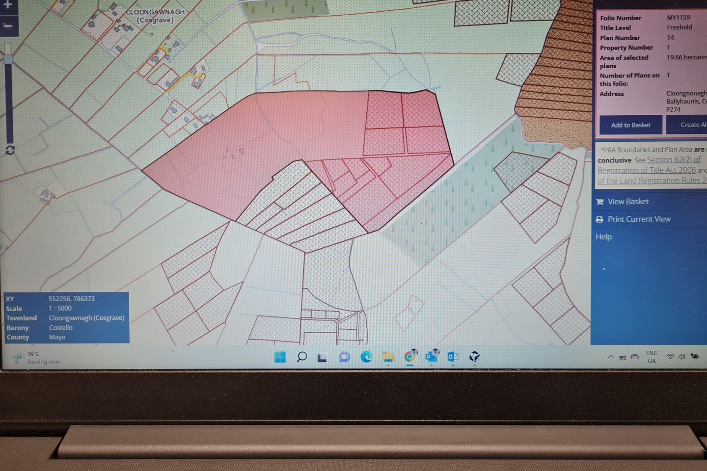 Commercial property for sale in Cloongoonagh, Tooreen, Ballyhaunis, Co