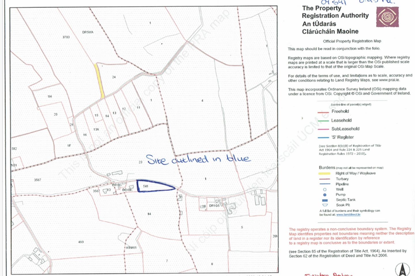 C. 1.11 Acre Site at Tullybeg, Rahan, Co. Offaly