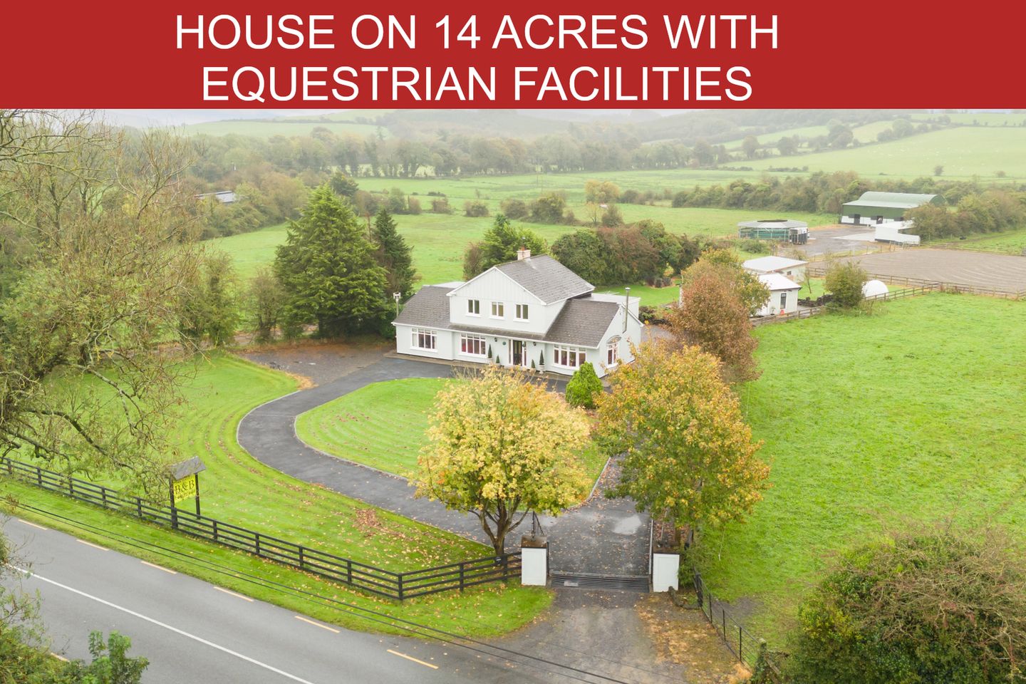 4 Bed Detached House on 14 Acres, Moortown, Fore, Co. Westmeath, N91CA32
