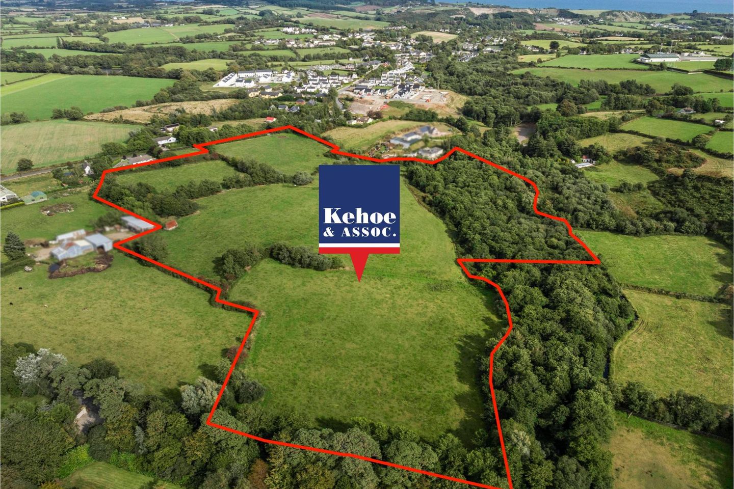 c. 18.9 acres / 7.66 hectares at Blackwater Village, Blackwater, Co. Wexford