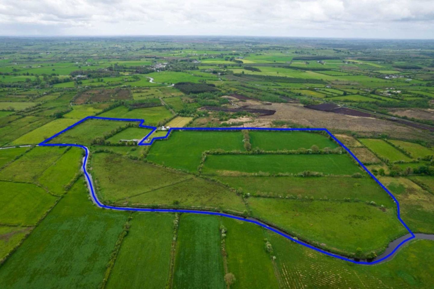 c.47 Acres with Farm Buildings at Cloonadarragh, Ballymoe, Co. Galway