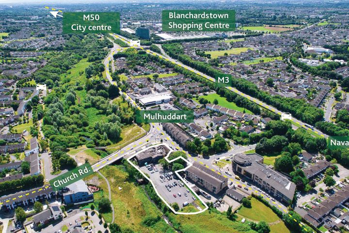 Mulhuddart Village, Dublin 15 - site approx. 1.23 acres (0.49 ha) with (F.P.P.), D15EYK2
