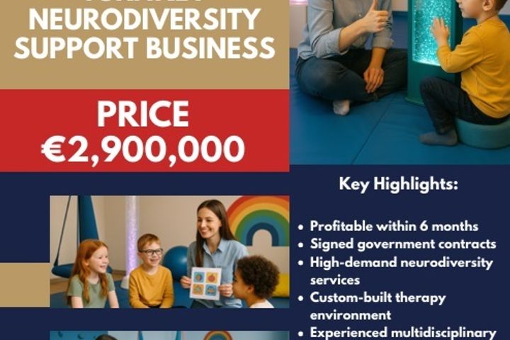 Turnkey Neurodiversity Support Business, Dublin 1, D01KV21
