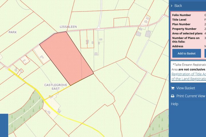 Castlegrove, Kilconly, Co. Galway