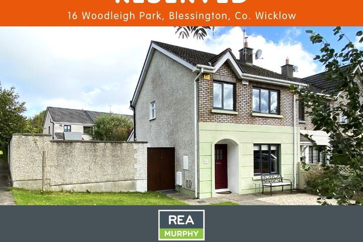 16 Woodleigh Park, Blessington, Co. Wicklow, W91R599