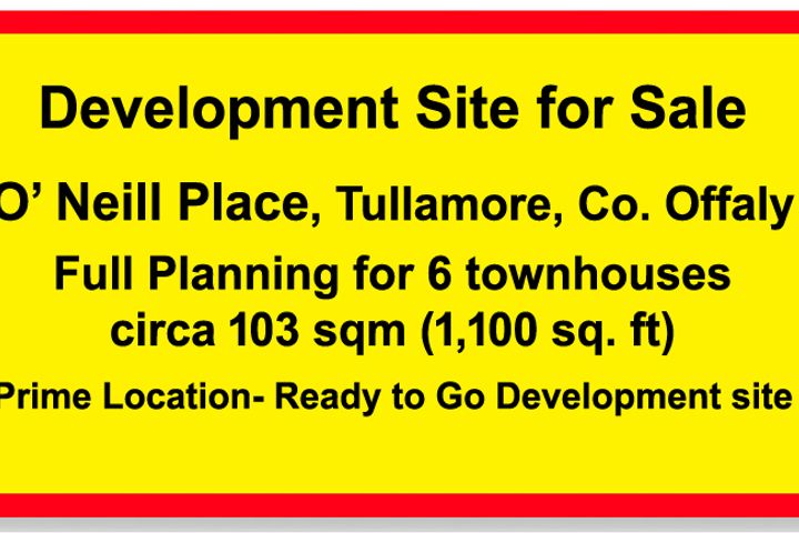O' Neills Place, Tullamore, Co. Offaly