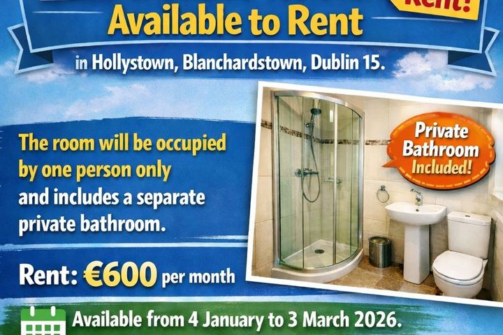  Hollystown Dublin D15, Clonsilla, Dublin 15