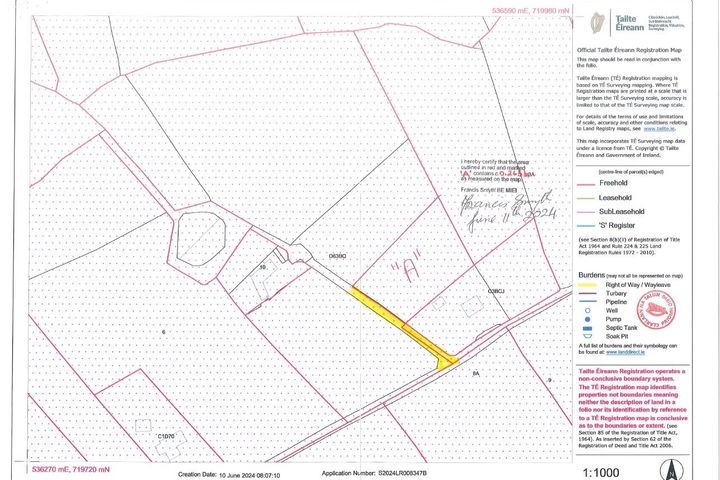 Site At Aphouleen, Clarinbridge, Co Galway