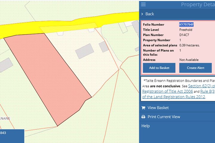 Rathanane, Kilcummin, Killarney, Co. Kerry