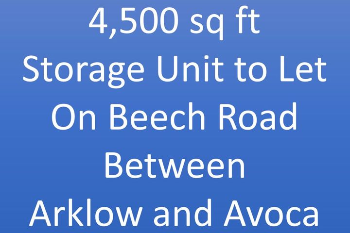 Industrial Unit To Let - 4,500 sq. feet, Arklow, Co. Wicklow