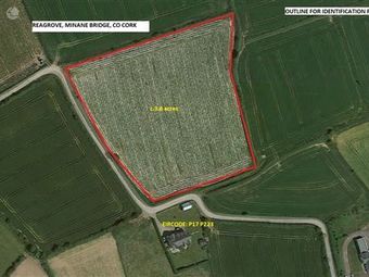 Agricultural Land For Sale at Reagrove, Minane Bridge, Co. Cork