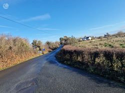 Facing east, the site is on the left