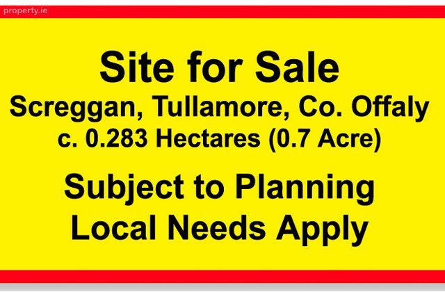 Screggan, Tullamore, Co. Offaly - Click to view photos