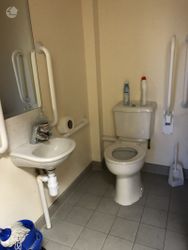 WC unisex/mobility challenged friendly 