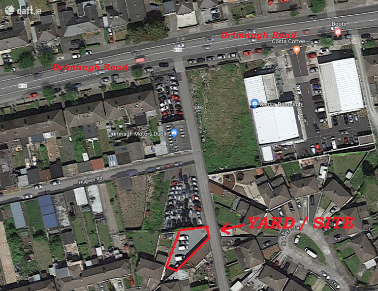 Site / Yard to Rear of No. 3 Hughes Road North, Walkinstown, Dublin 12 - Click to view photos