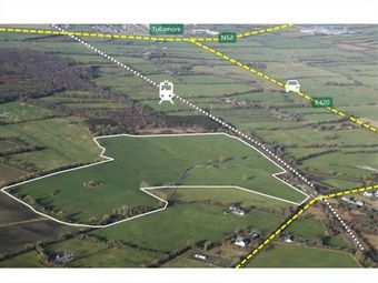 Meelaghans, Tullamore, Co. Offaly - Approx. 60.17 Acres (24.35 Ha), Maynooth, Co. Kildare