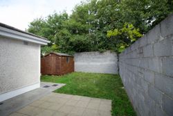 Rear Garden with shed