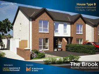 House Type B, The Brook, Mountfield, Tramore, Co. Waterford, Tramore, Co. Waterford