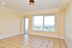 Living area with a view over Galway Bay 