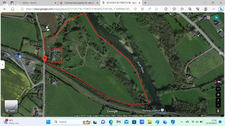 C.23.3 Acres Agricultural Land at Stampspark ,Station Road, Thomastown, Co. Kilkenny - Click to view photos