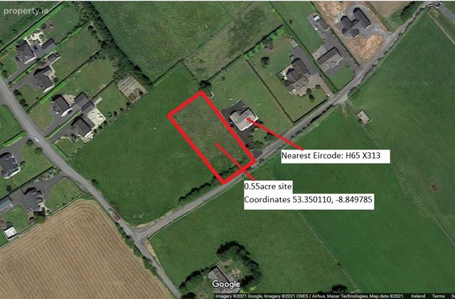 0.55 Acre Site At Grange East, Turloughmore, Co. Galway - Click to view photos