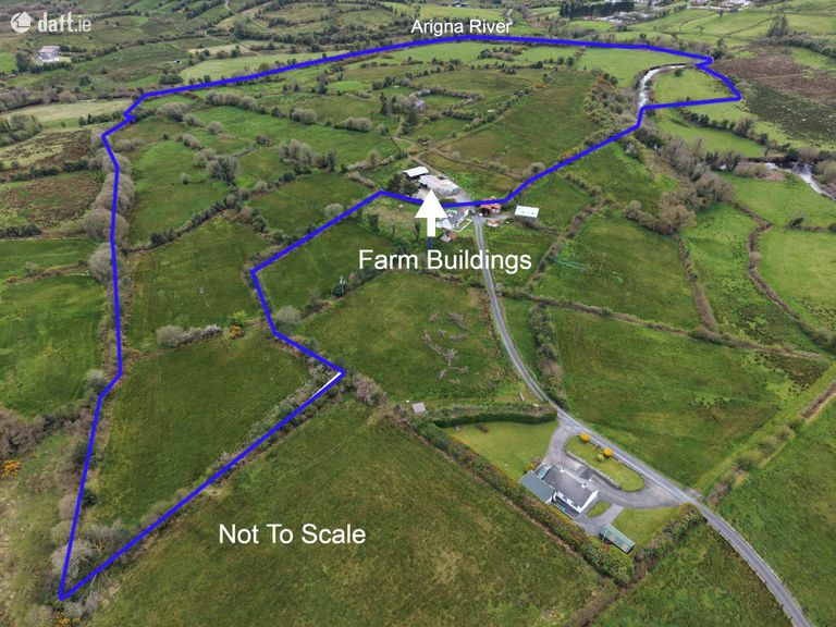 Derelict Residence &amp; Farm Buildings C. 41.44 Acres, Corgorman, Arigna, Co. Roscommon, Arigna, Co. Roscommon - Click to view photos