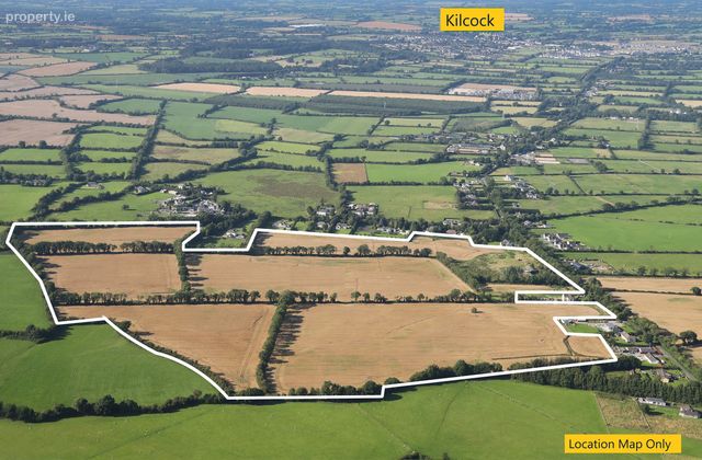 Bungalow &amp; Farmyard On C. 94.5 Acres/ 38.24 Hectares, Clonfert South, Maynooth, Co. Kildare - Click to view photos